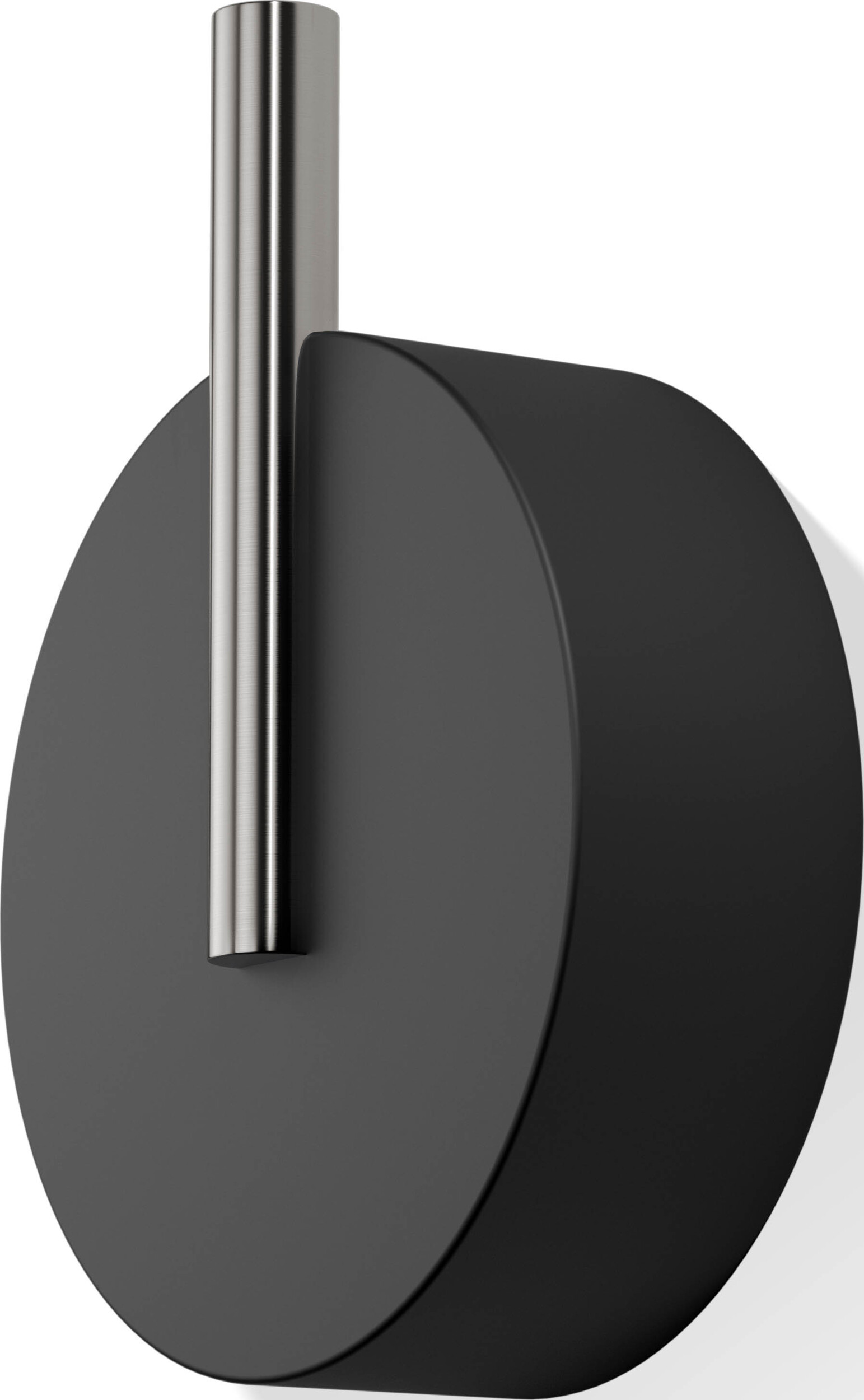 Wieszak haczyk na ręcznik Stone L stal matowa-czarny