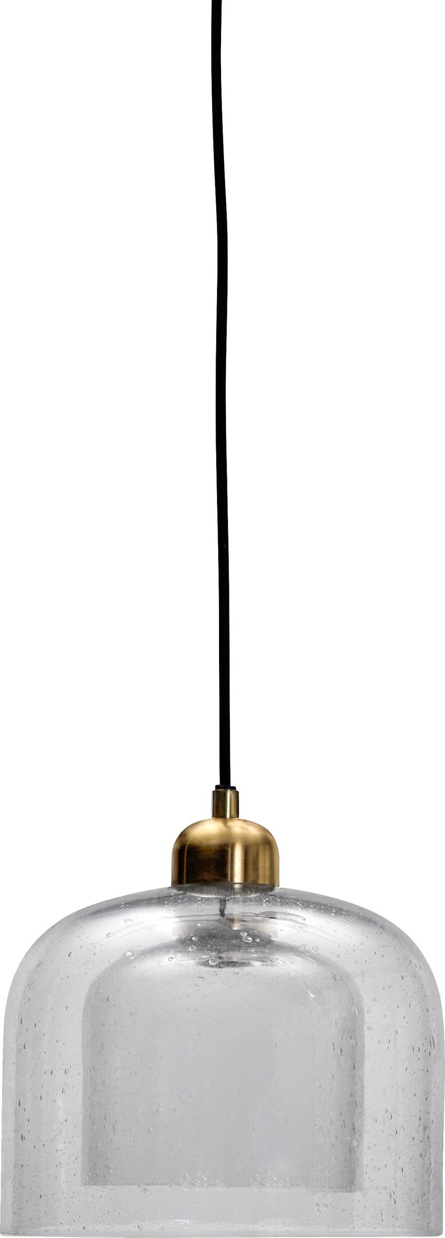 Lampa wisząca Bell przezroczysta