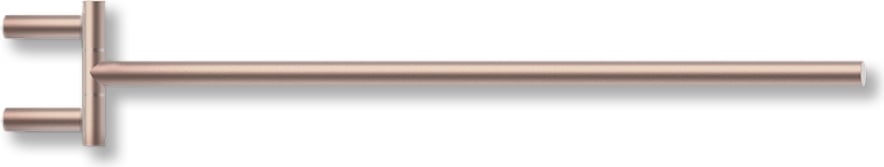 Wieszak reling na ręczniki Mikado 40 cm miedziany z powłoką PVD