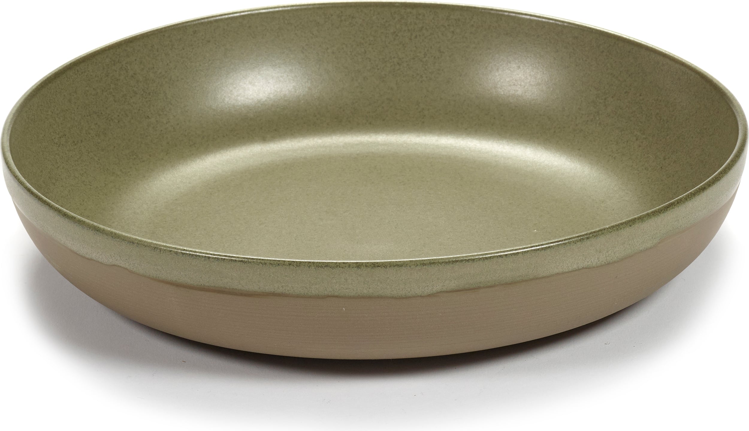 Misa do serwowania Surface 27 cm ciemnozielona