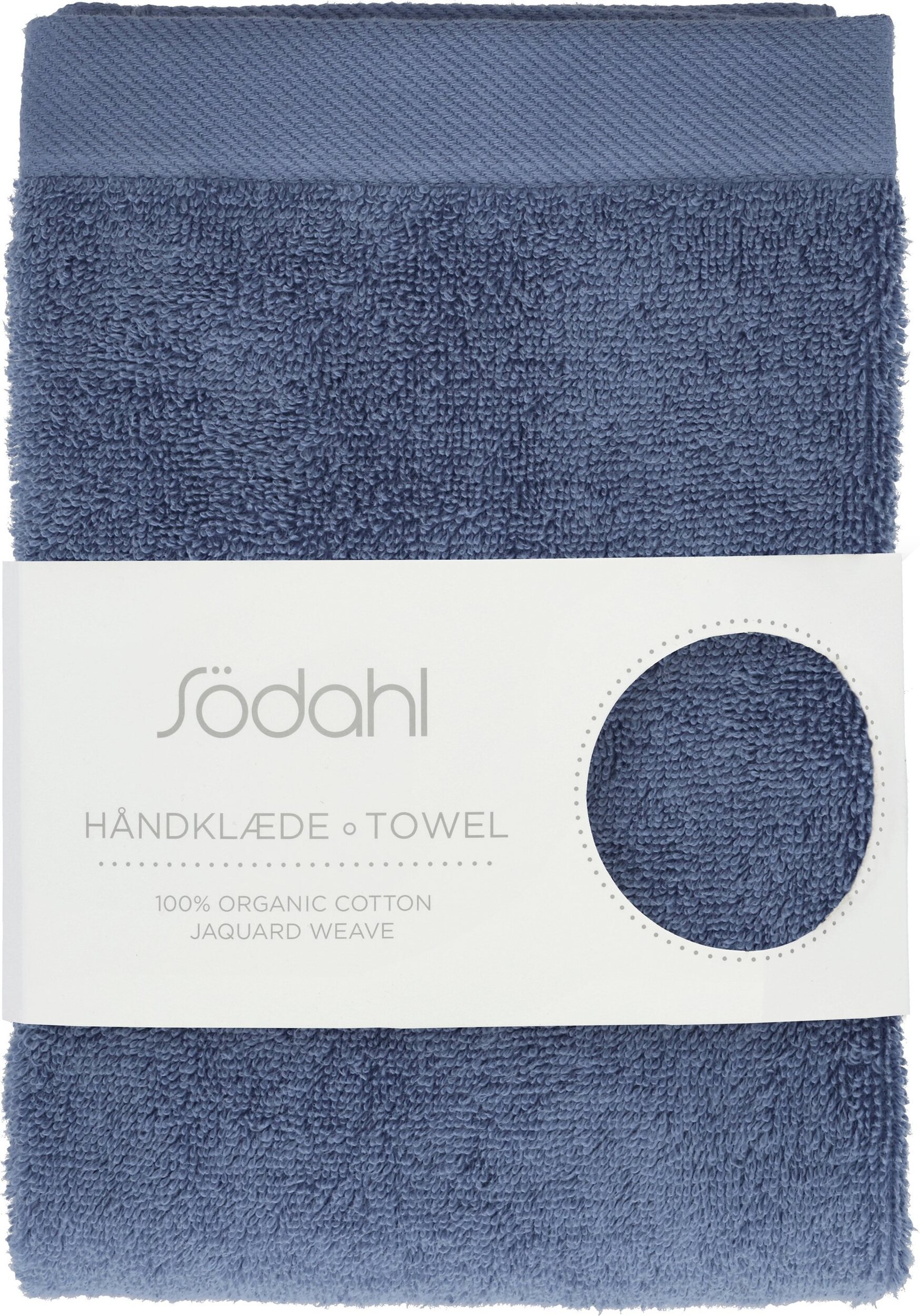 Ręcznik Comfort Organic II 50 x 100 cm niebieski