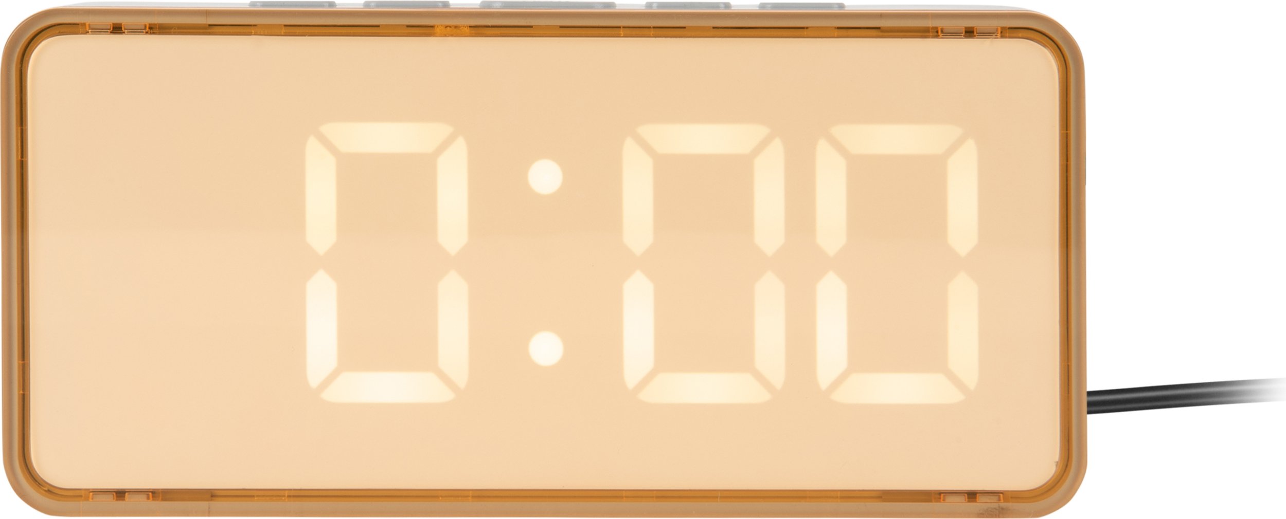 Budzik Audaz żółty