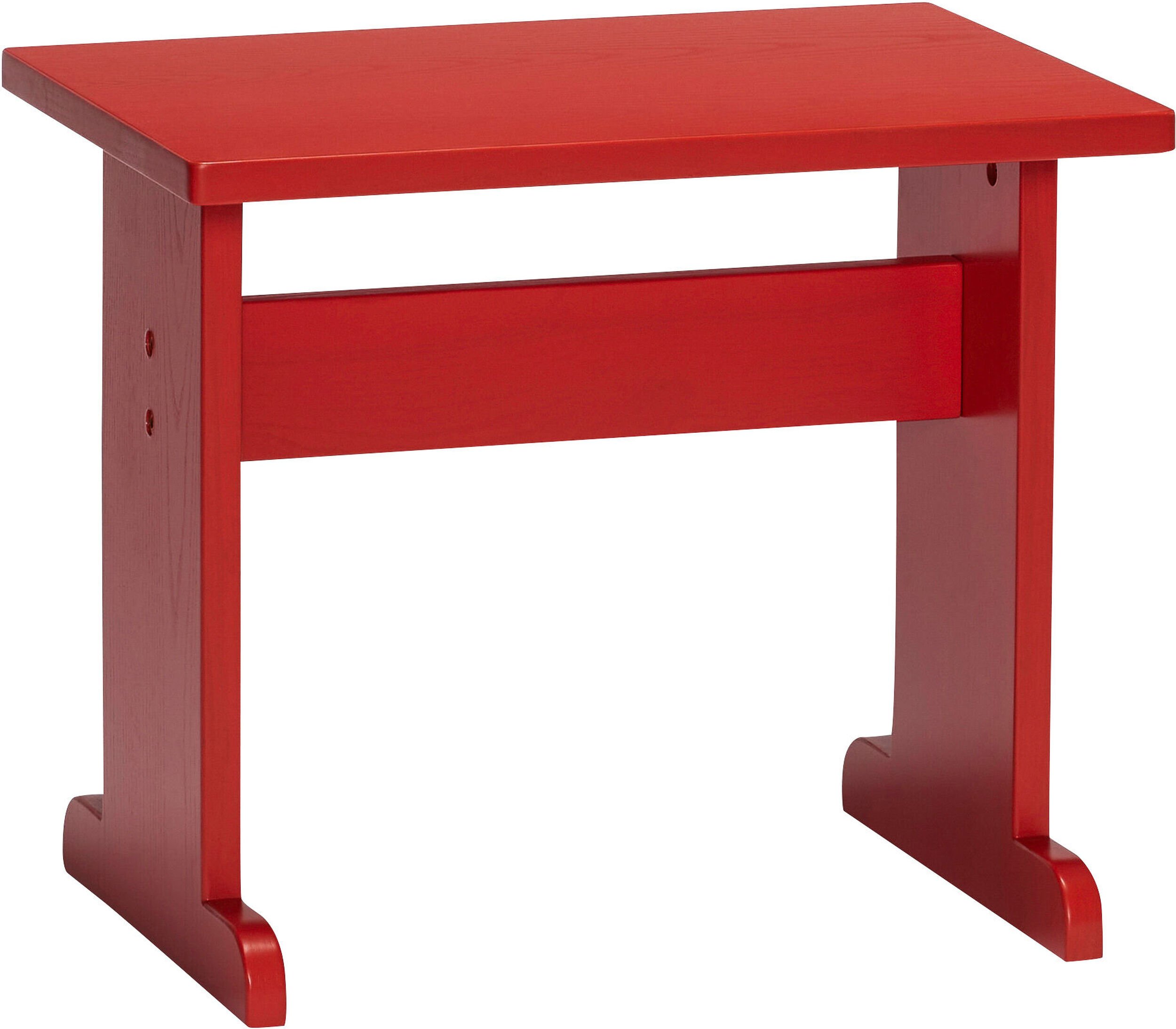 Stolik boczny Play czerwony