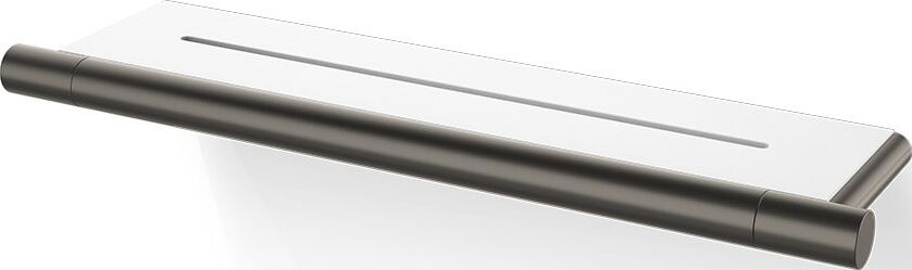 Półka prysznicowa Bar ciemny metal mat