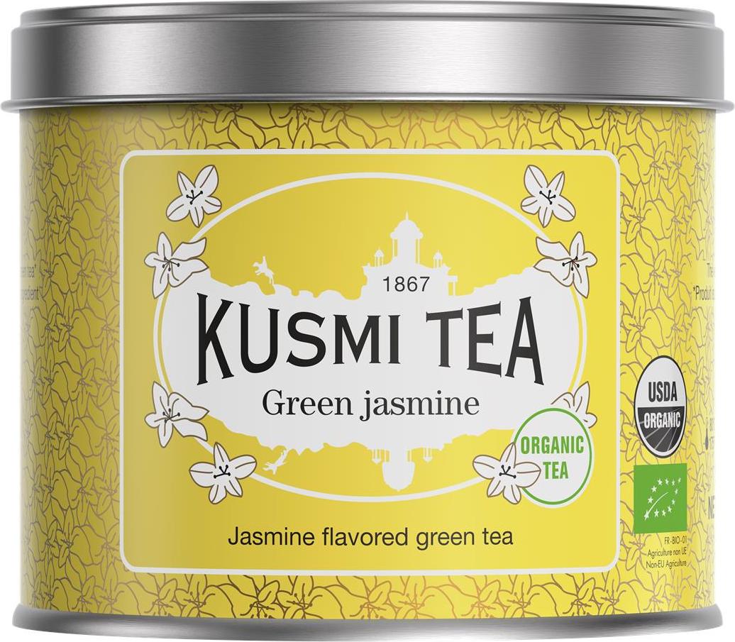 Herbata zielona jaśminowa Jasmine Green Tea puszka 100 g