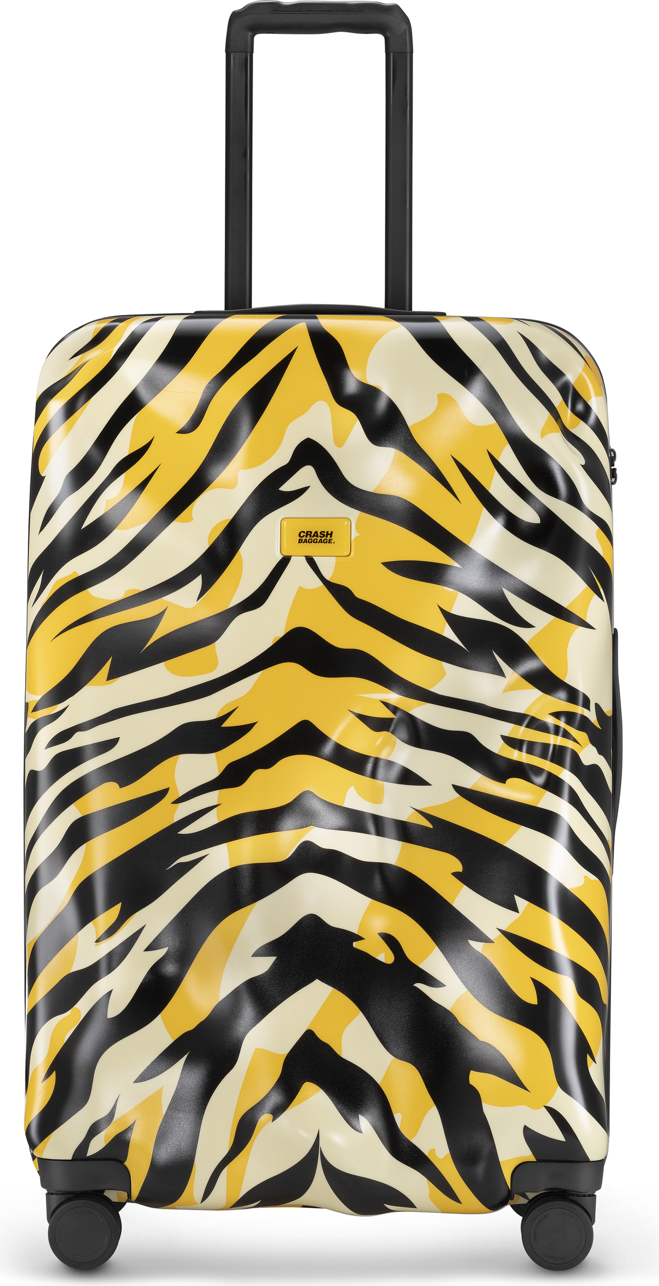 Walizka Icon Pattern duża żółto-czarna