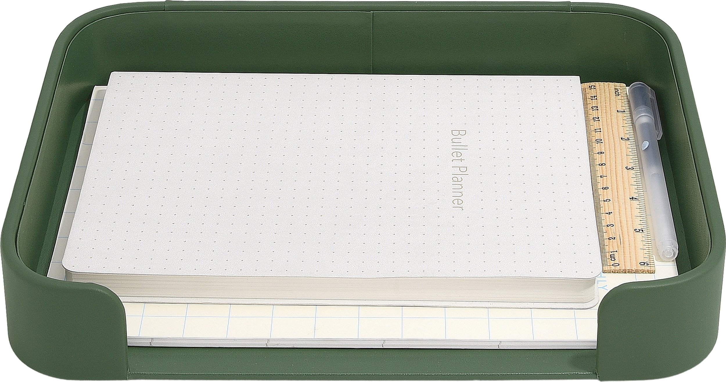 Organizer na listy i dokumenty Stackers 24,5 x 32,5 cm szmaragdowy