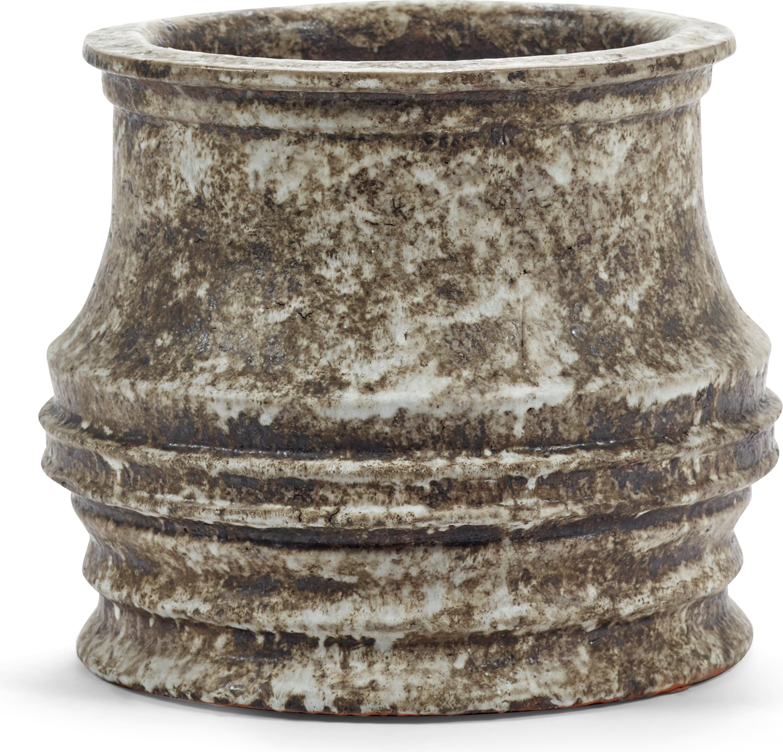 Doniczka Mesa 38 cm brązowa