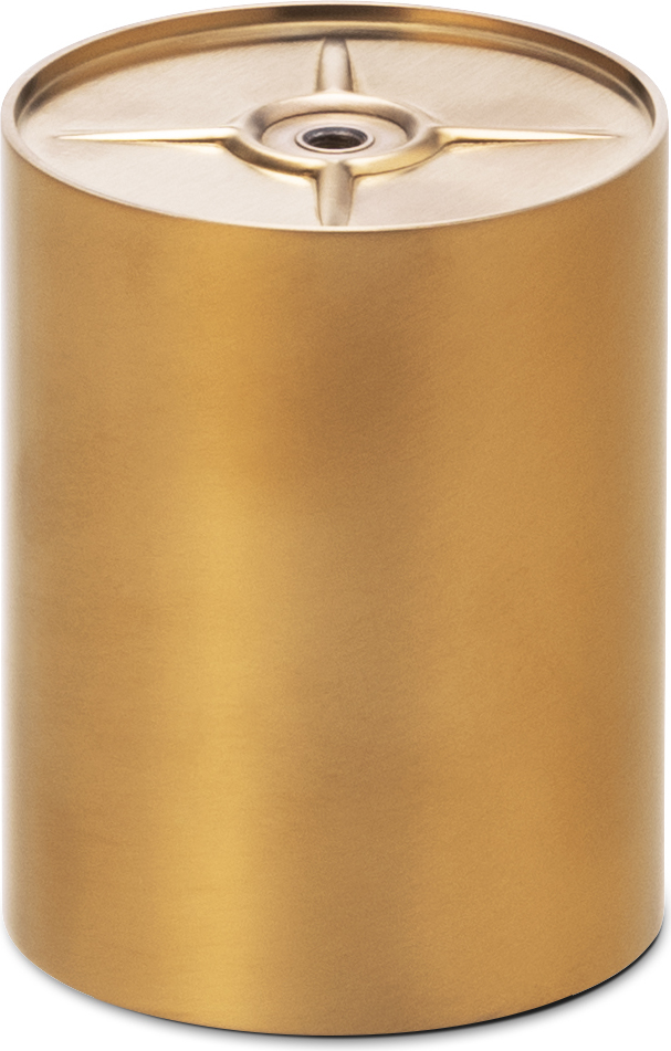 Podwyższenie do małej latarni Spin złote