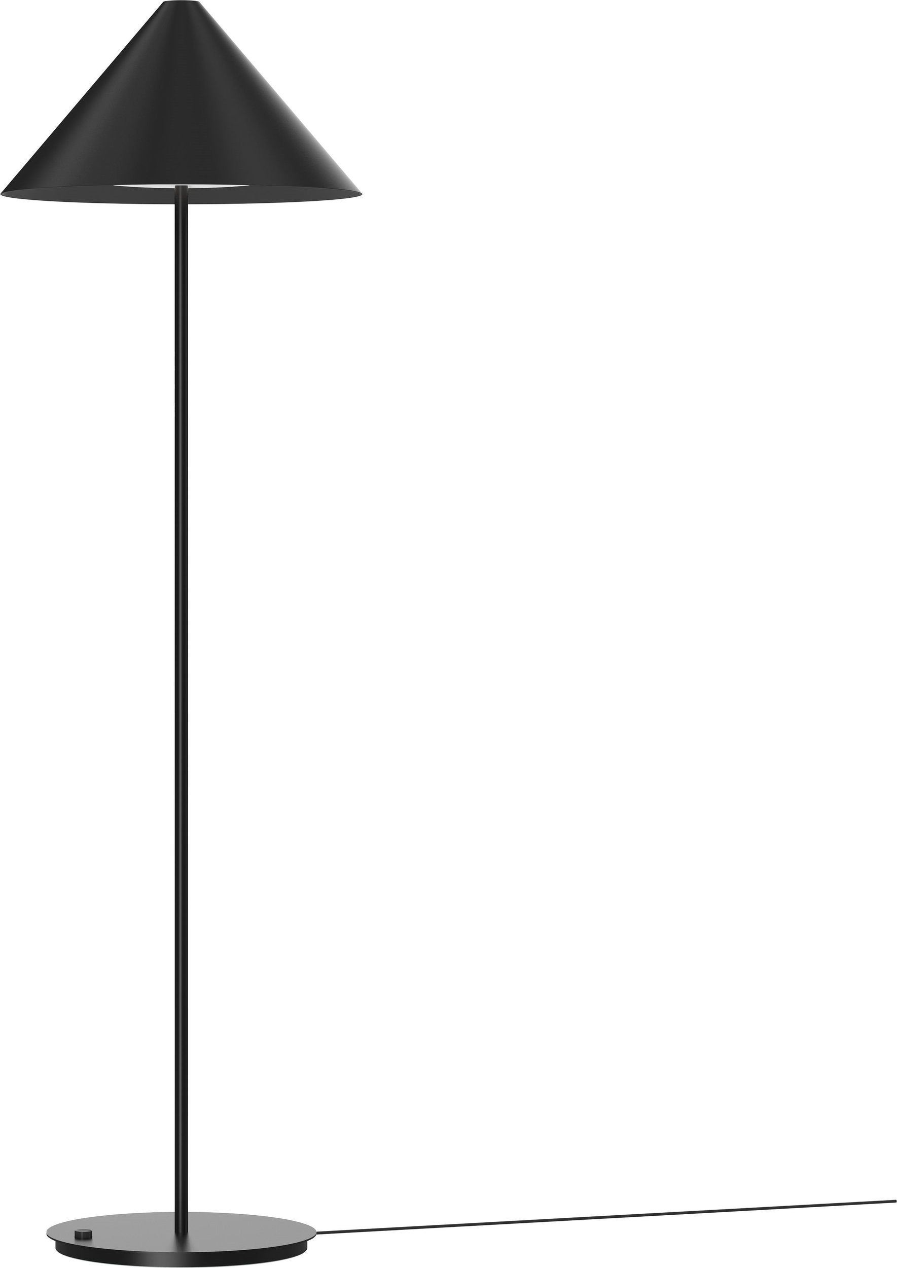 Lampa stojąca Keglen LED 2700-2000K D2W czarna