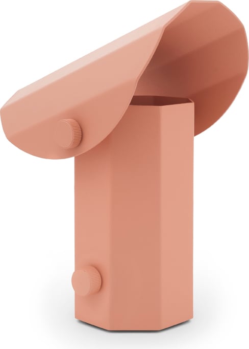 Lampa stołowa bezprzewodowa Apolin 18 cm zgaszony róż