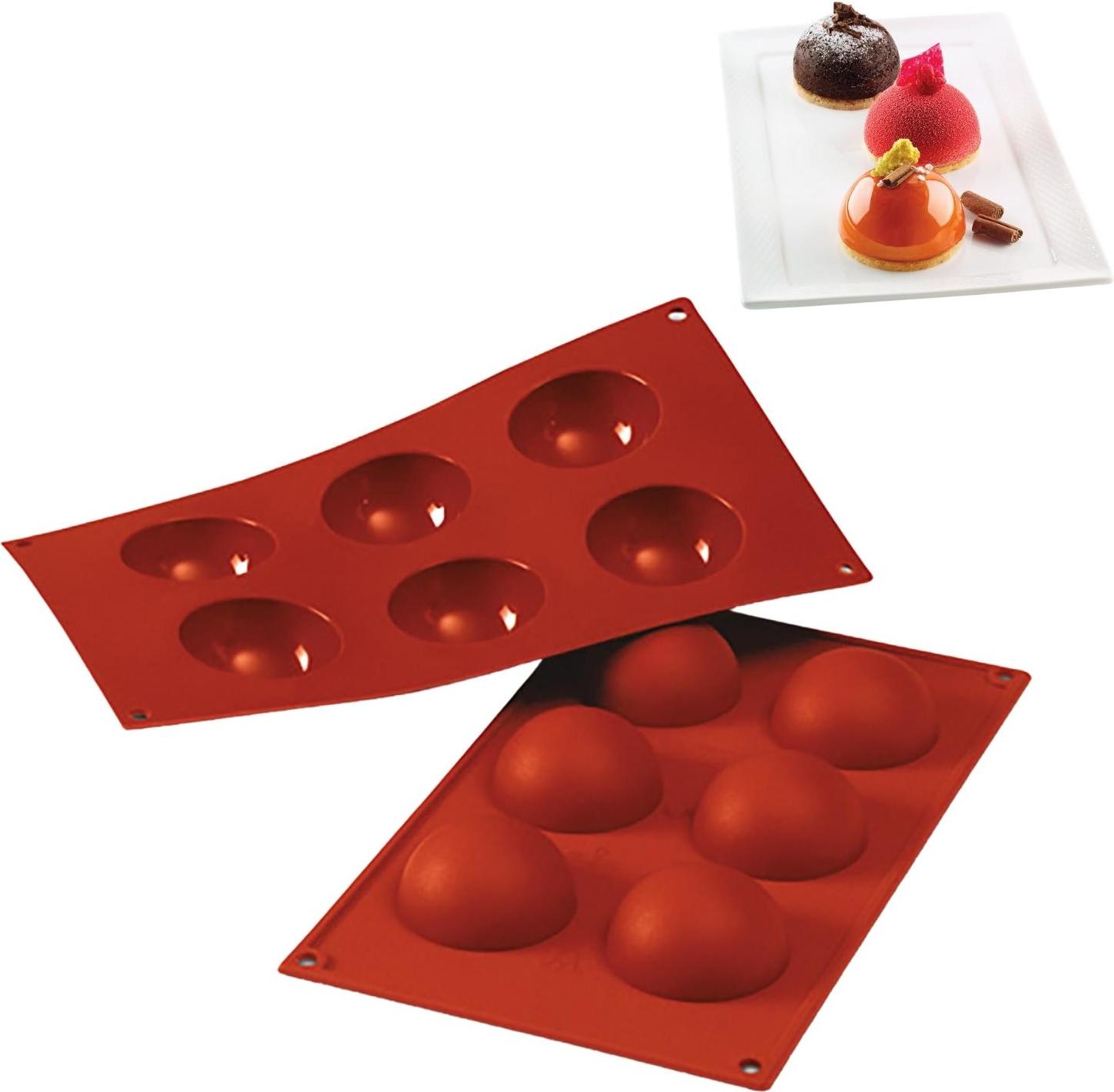 Forma do ciastek Sf003 Semisfera silikonowa