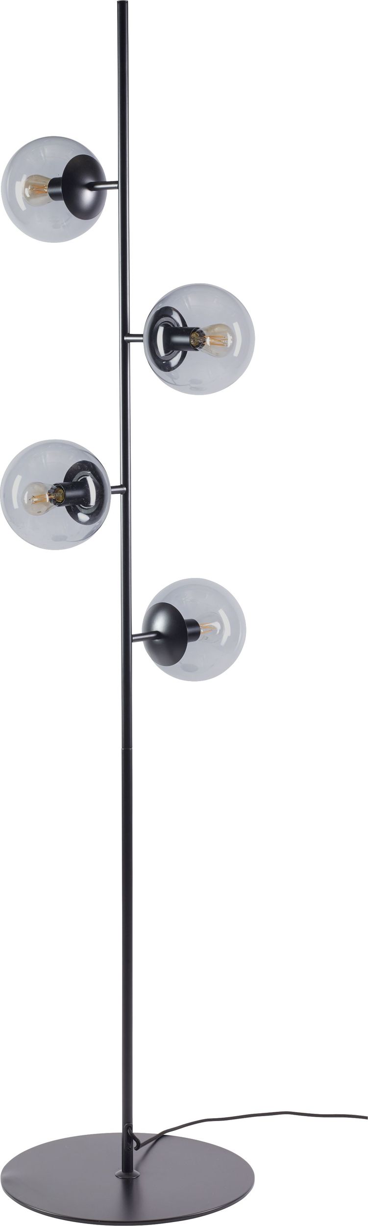 Lampa podłogowa Orb czarna