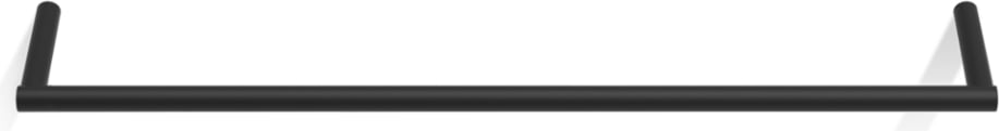 Wieszak reling na ręczniki Mikado 45 cm czarny mat
