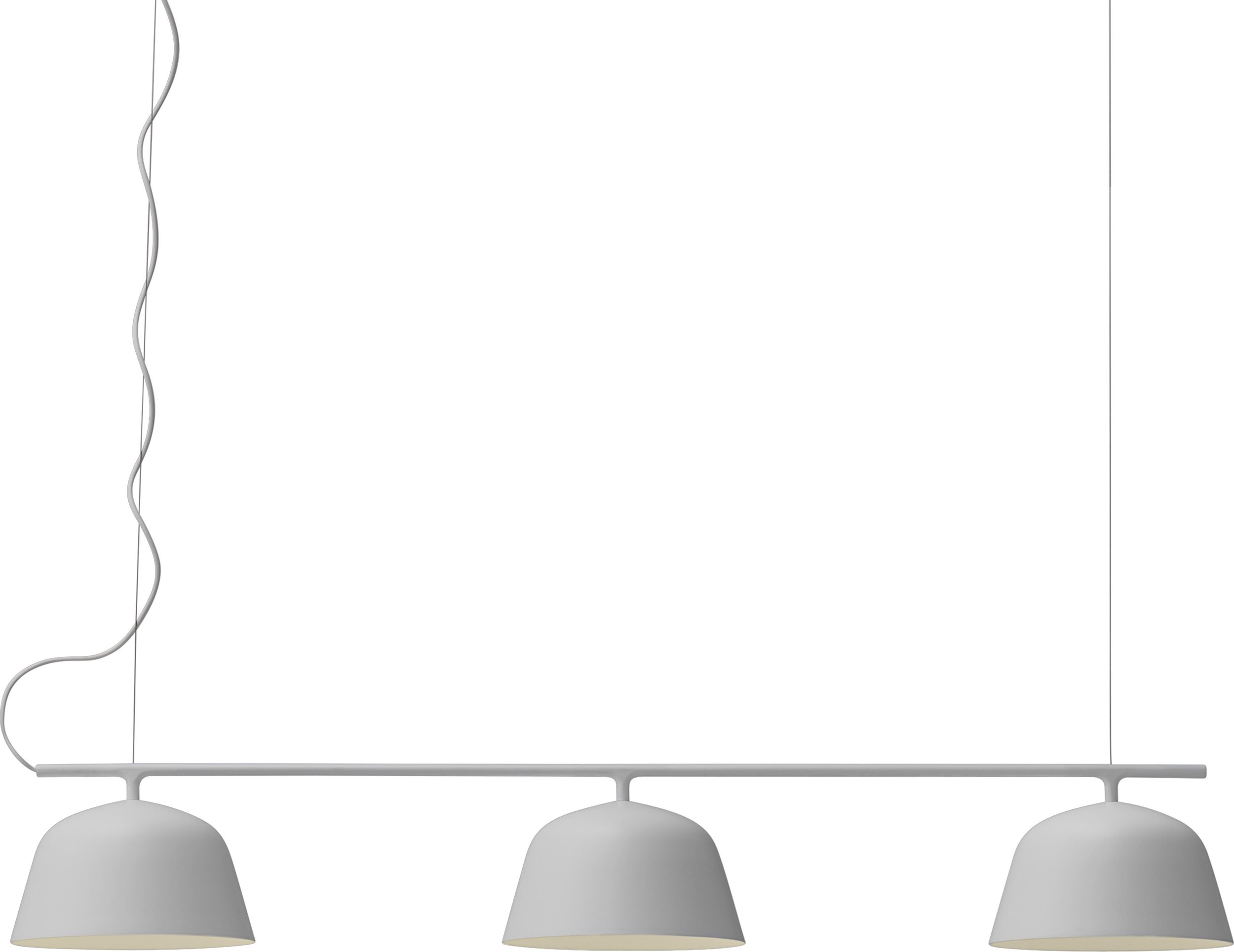 Lampa wisząca Ambit szara