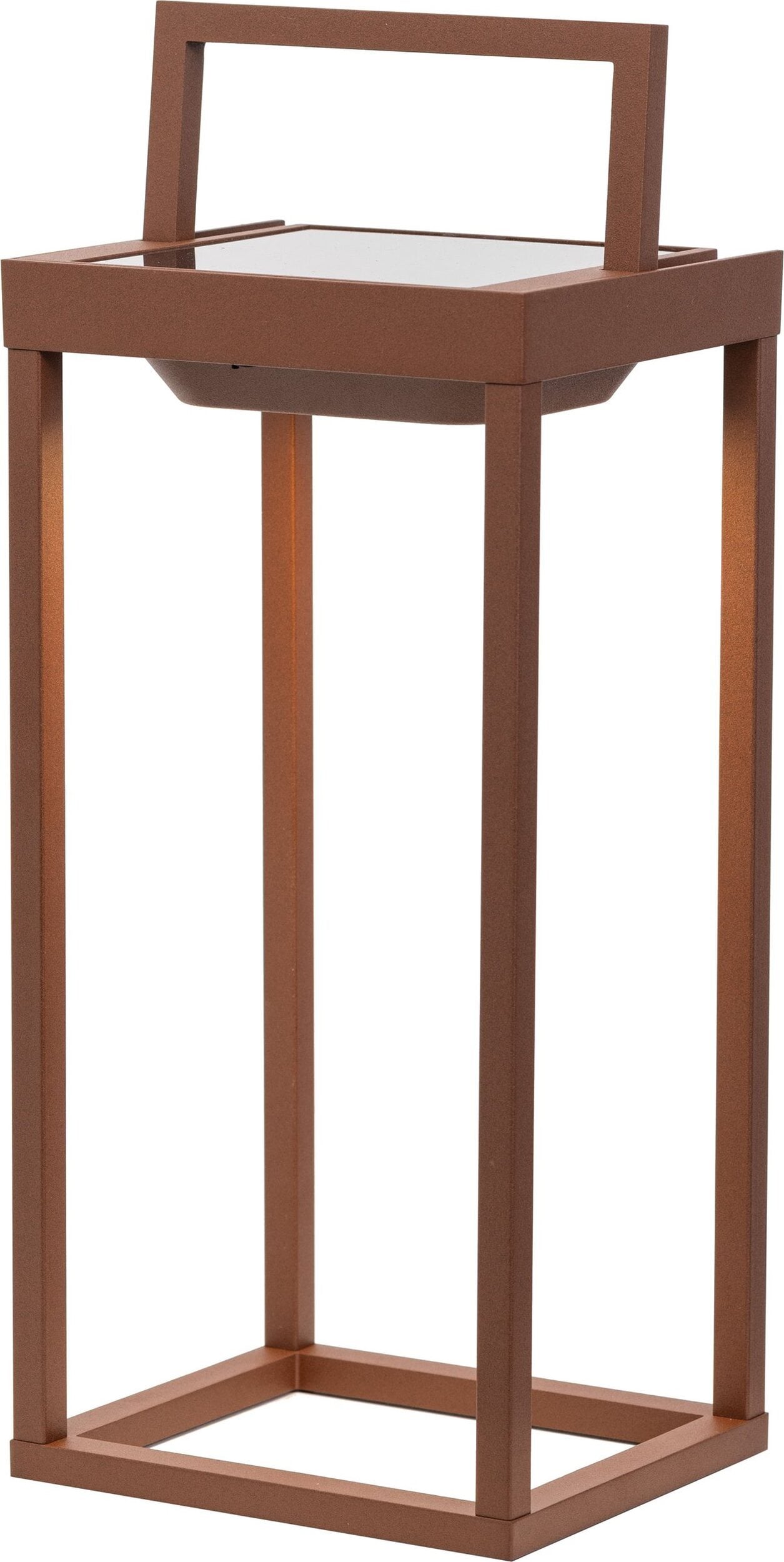 Lampa solarna Home 37 cm brązowa