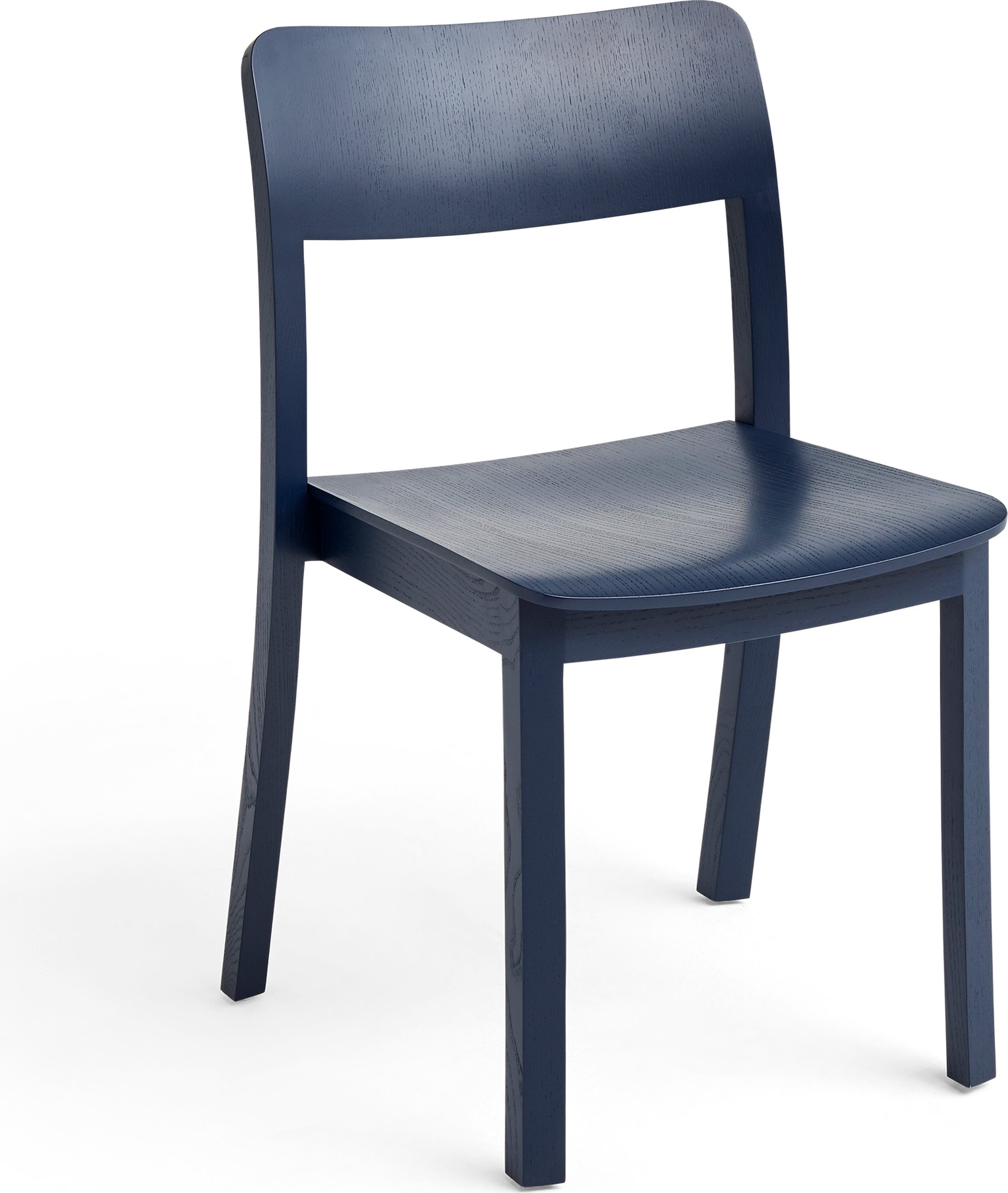 Krzesło Pastis niebieskie drewno jesionowe