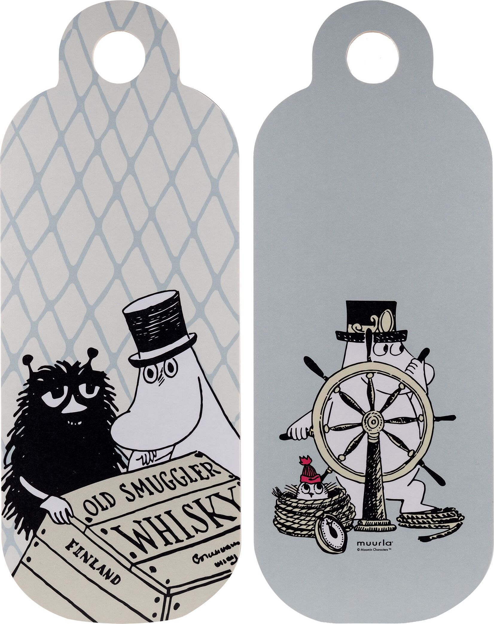 Deska do krojenia i serwowania Muurla Muminki The Adventurer 17 x 44 cm dwustronna