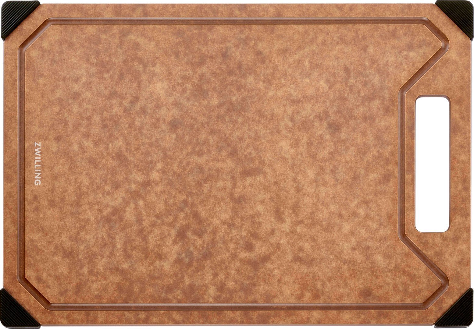 Deska do krojenia z włókna drzewnego Zwilling 21,5 x 31 cm brązowa