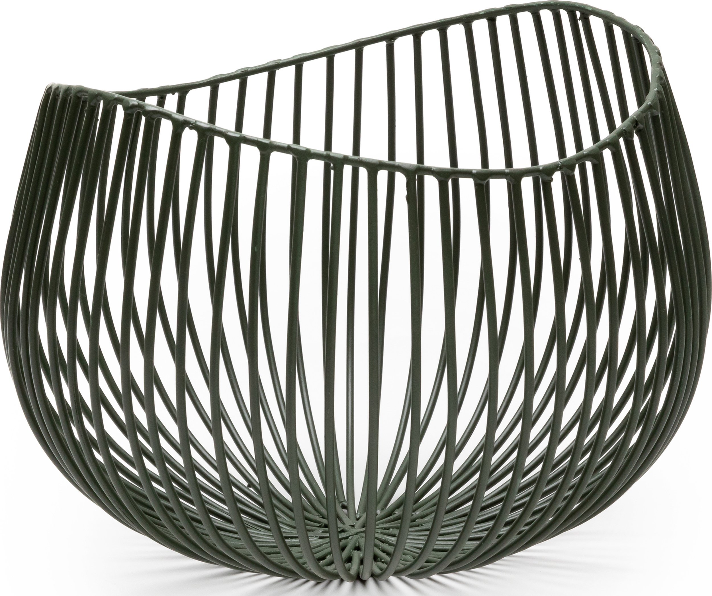 Kosz na owoce Gio 24 cm zielony