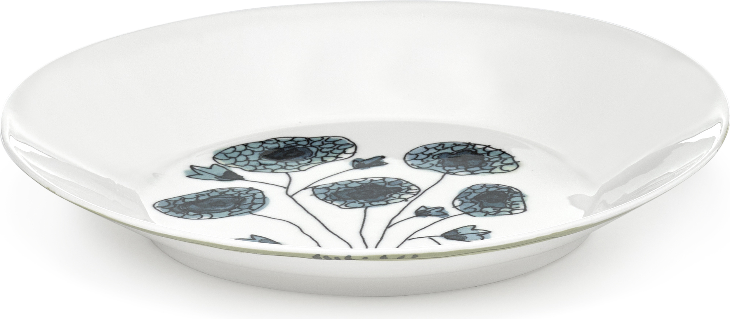 Talerz głęboki Midnight Flowers Anemone Vaniglia 22 cm