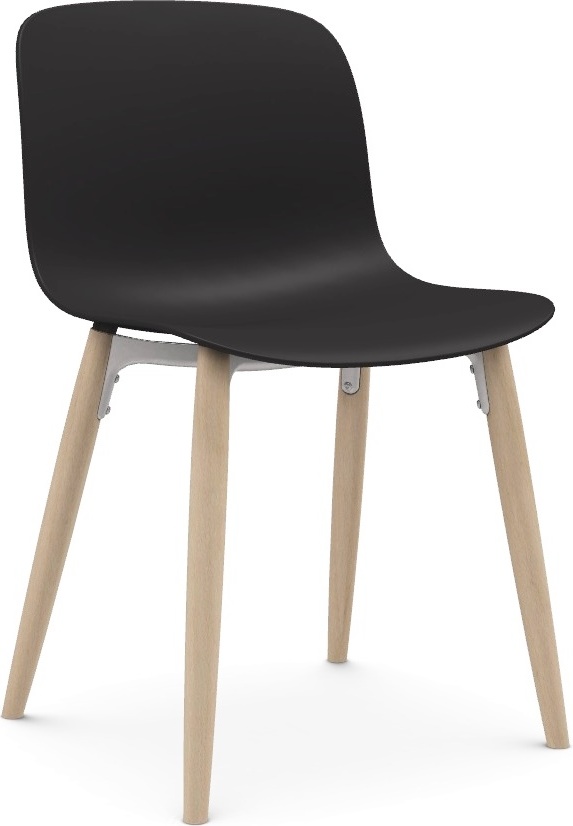 Krzesło Troy czarne nogi jesion