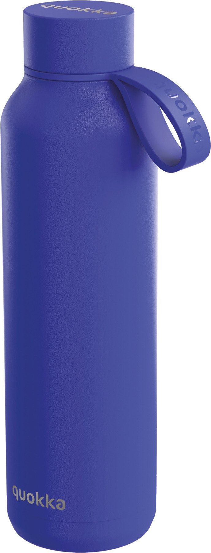 Butelka termiczna z uchwytem Quokka Solid 630 ml niebieska