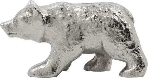 Świecznik na klasyczną świecę House Doctor niedźwiedź polarny