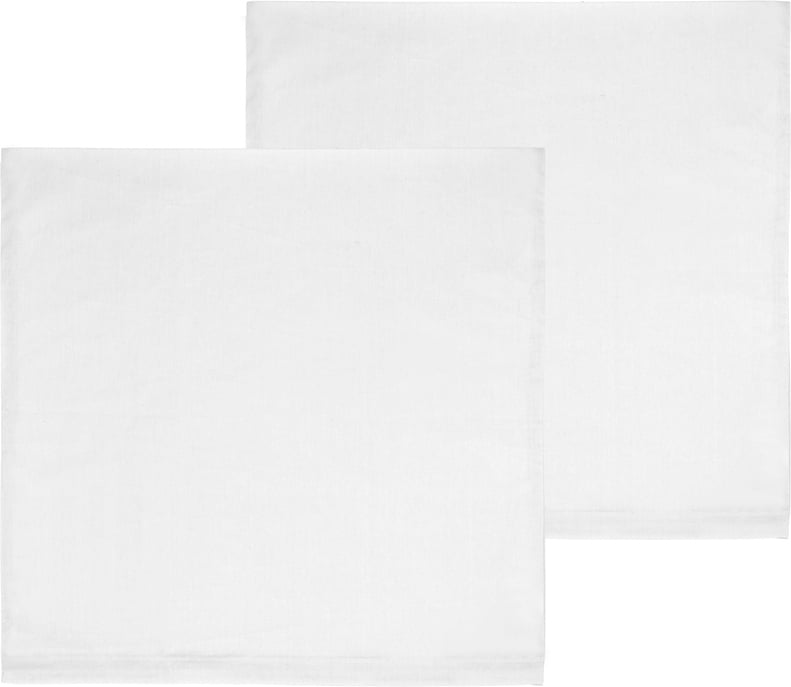 Poszewki na poduszki Calm 60 x 63 cm białe 2 szt.