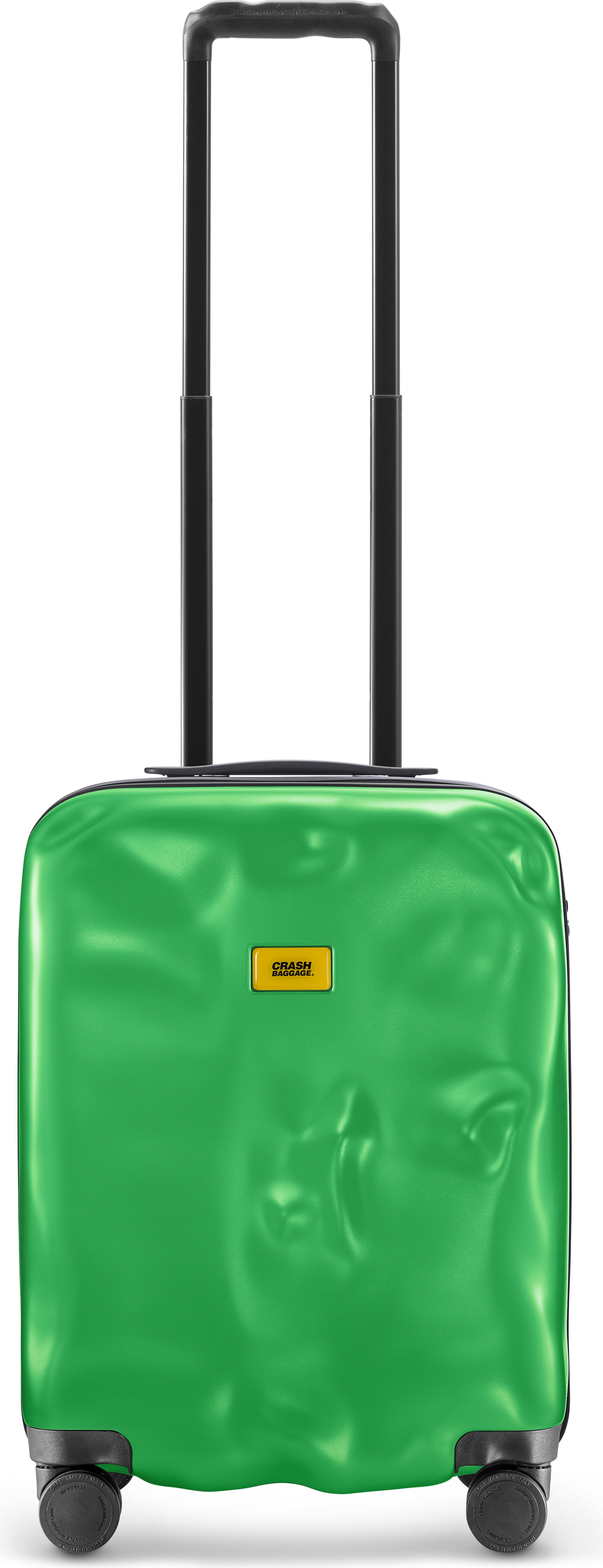 Walizka Icon kabinowa matowa jaskrawozielona