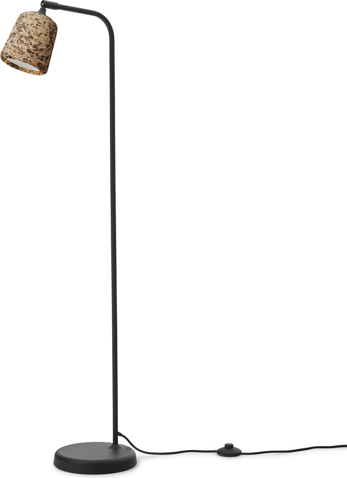 Lampa podłogowa Material 125 cm korkowa