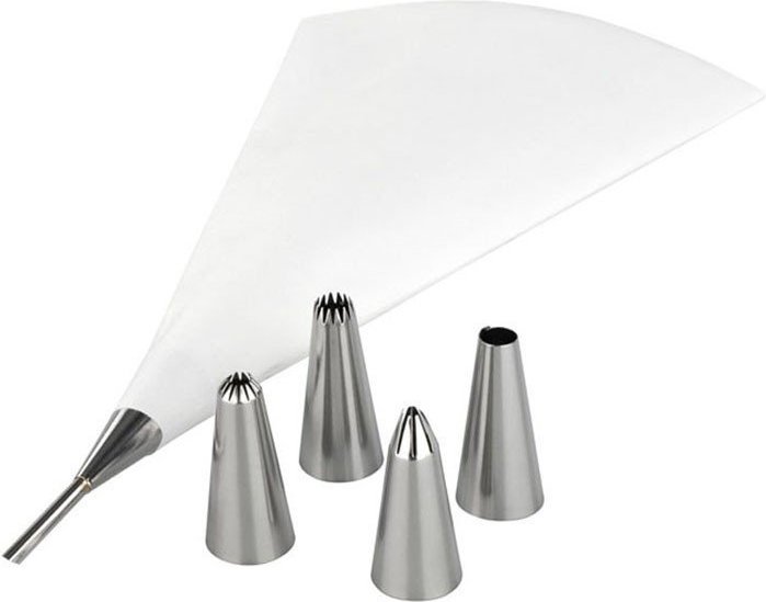 Rękaw cukierniczy z końcówkami do dekorowania Tala