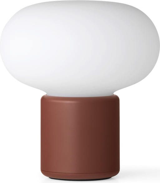 Lampa stołowa bezprzewodowa Karl-Johan czerwona