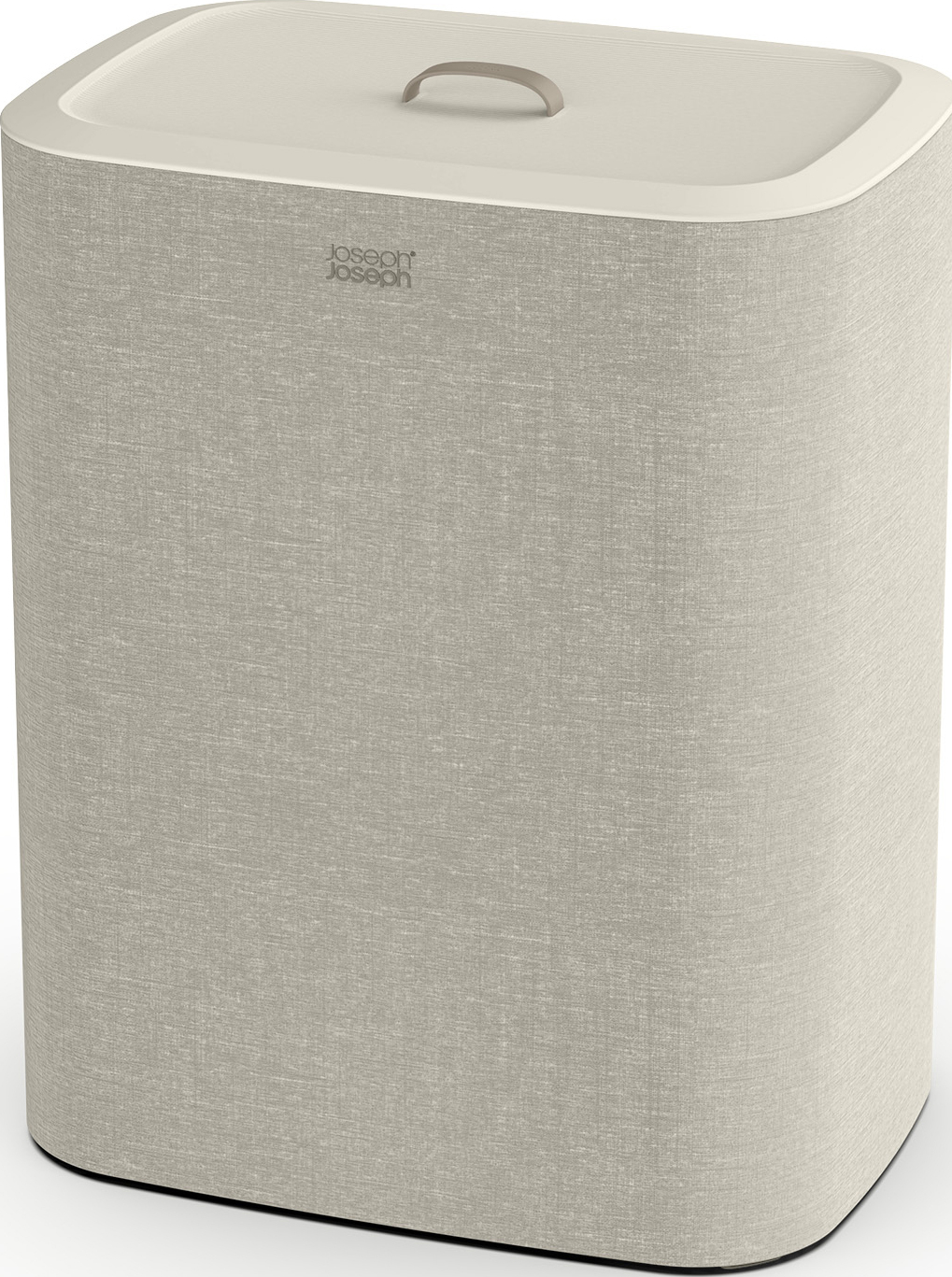 Kosz na pranie Tota dwukomorowy 90 l ecru