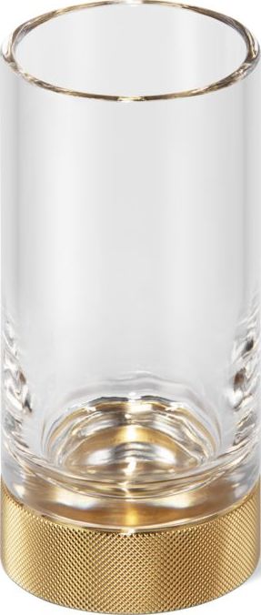 Kubek na szczoteczki do zębów Club złoty