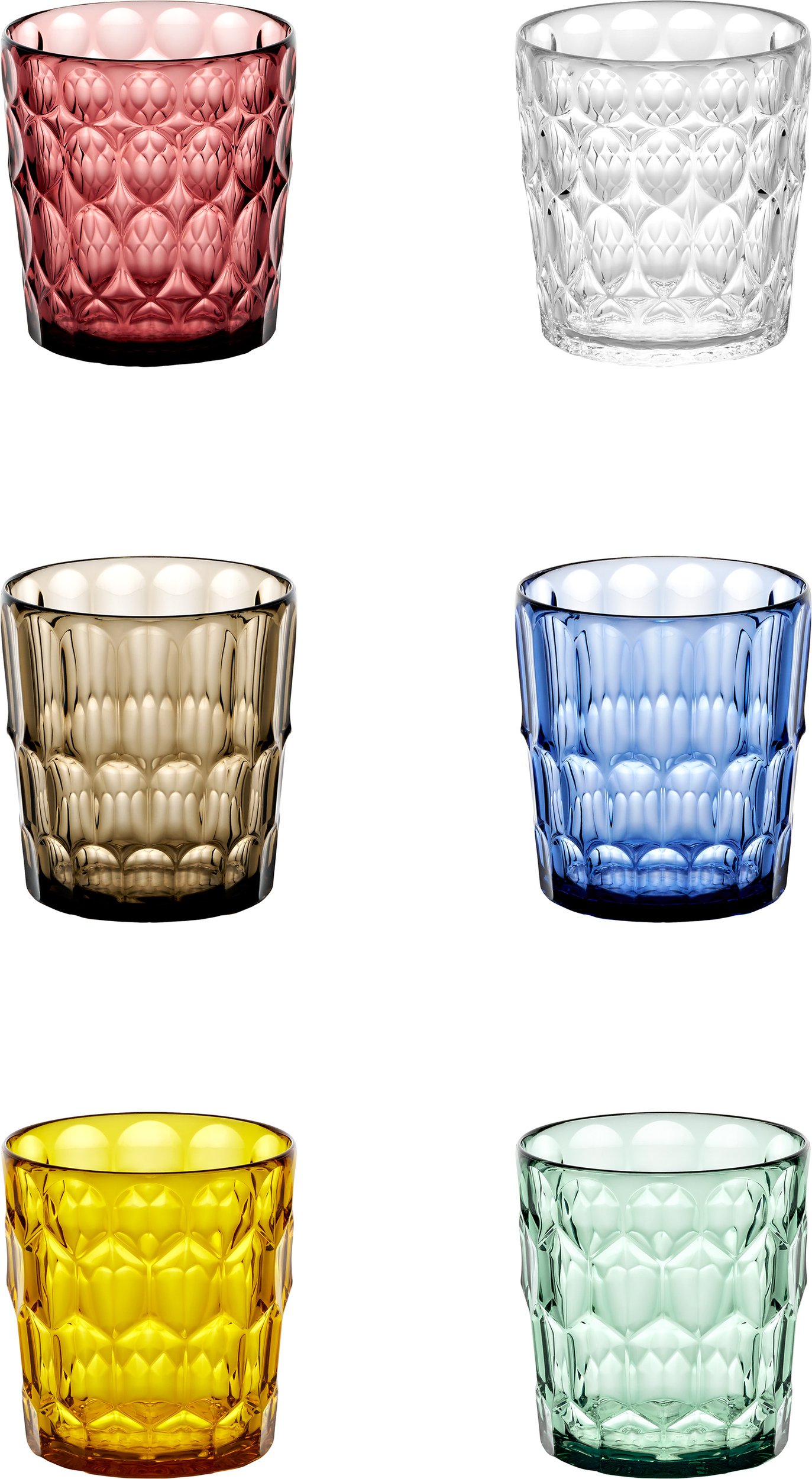 Szklanki Vanity niskie 360 ml 6 szt.