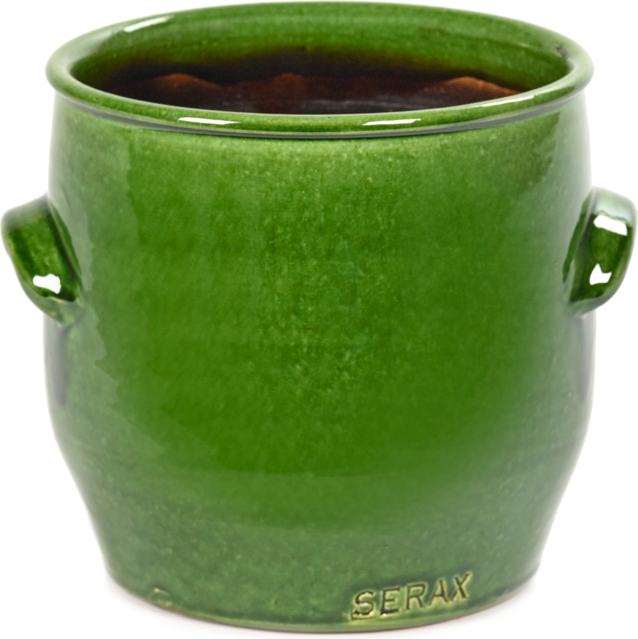 Osłonka na doniczkę Jars 16 cm zielona