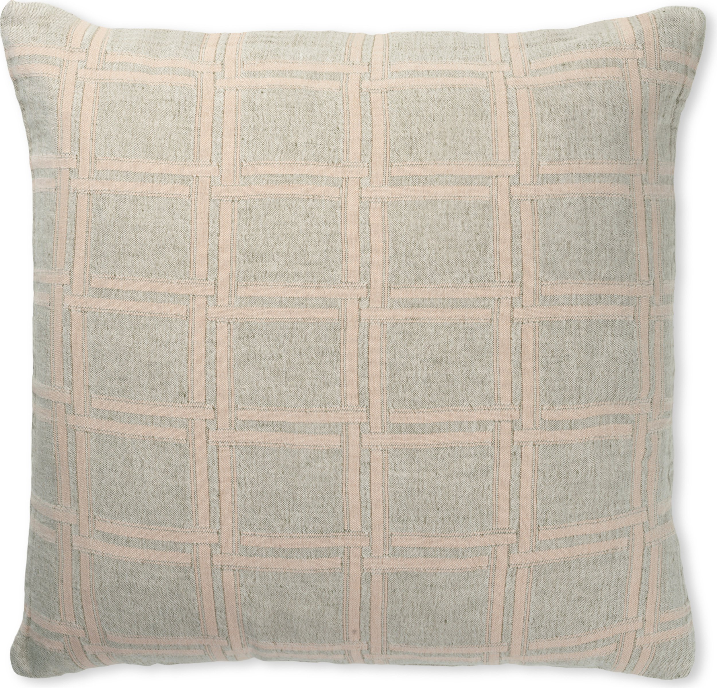 Poszewka dekoracyjna Dahlia 50 x 50 cm zielono-beżowa