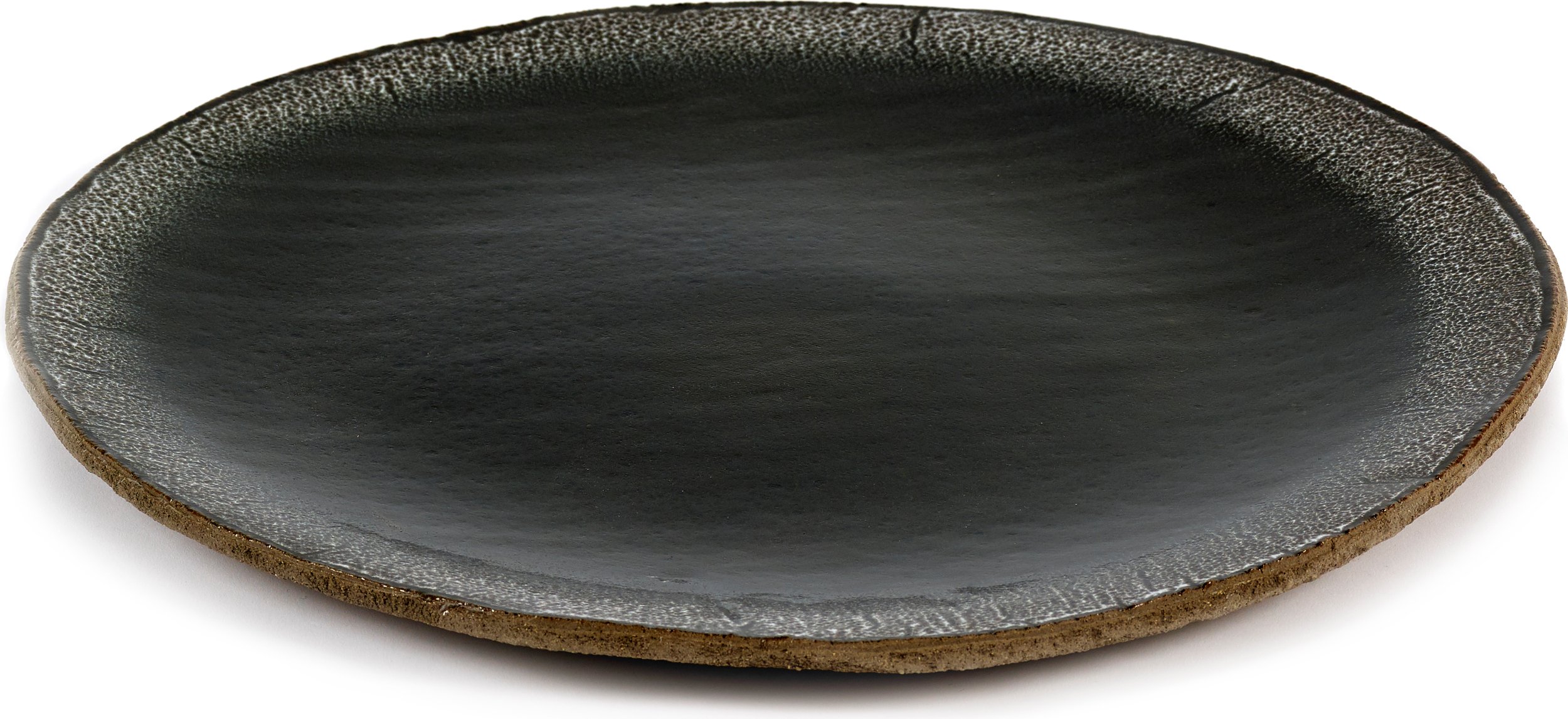 Talerz do serwowania FCK 40 cm brązowy