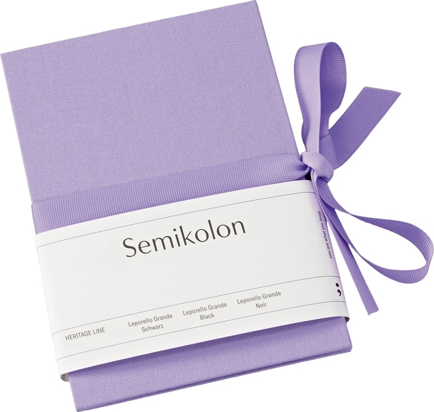 Album na zdjęcia Leporello Uni duży liliowy