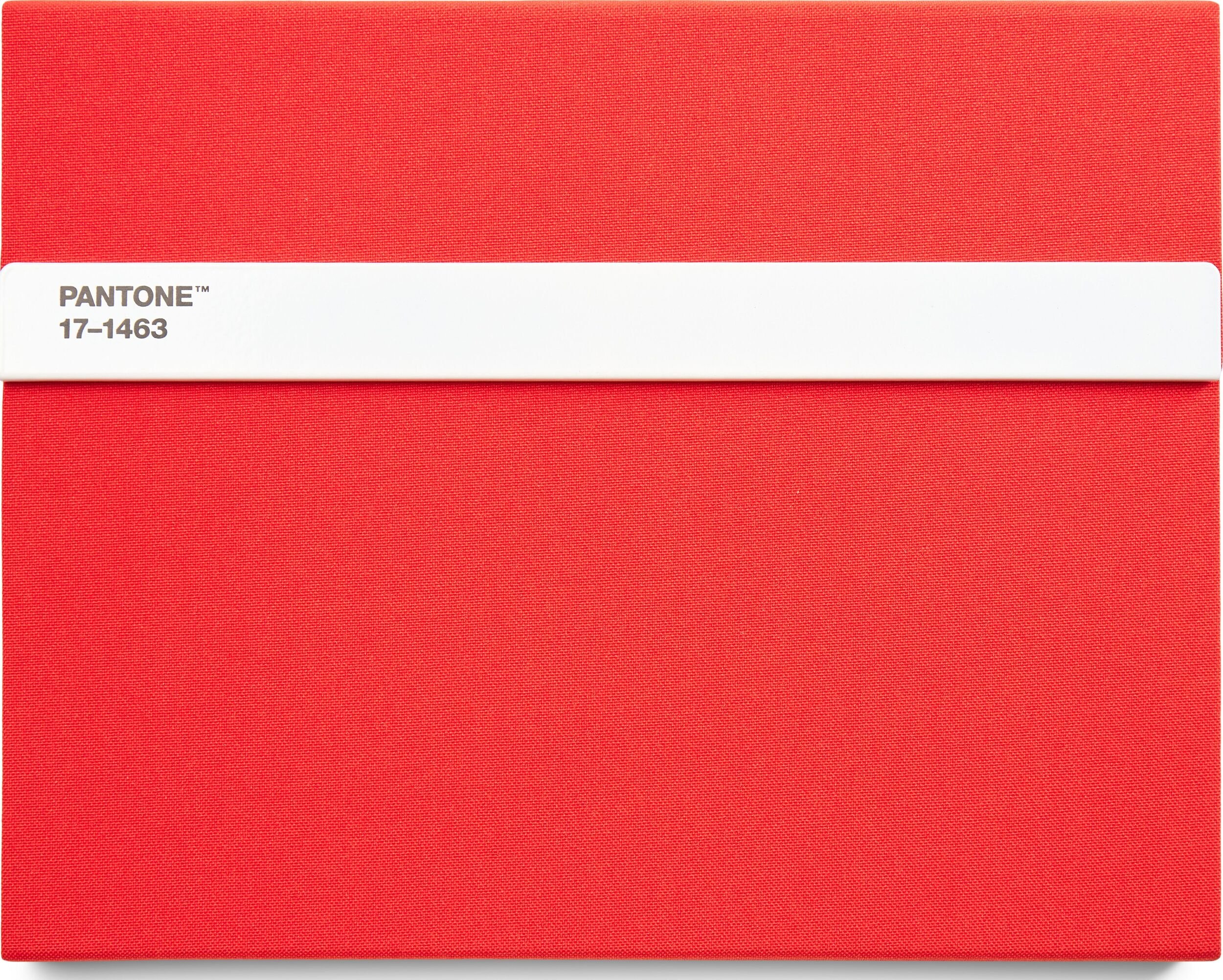 Szkicownik z ołówkiem Pantone L 160 stron pomarańczowy w linie 100 g/m²