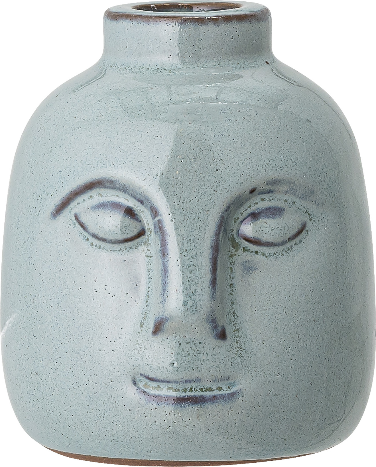 Świecznik na klasyczną świecę Eliot 9 cm morski