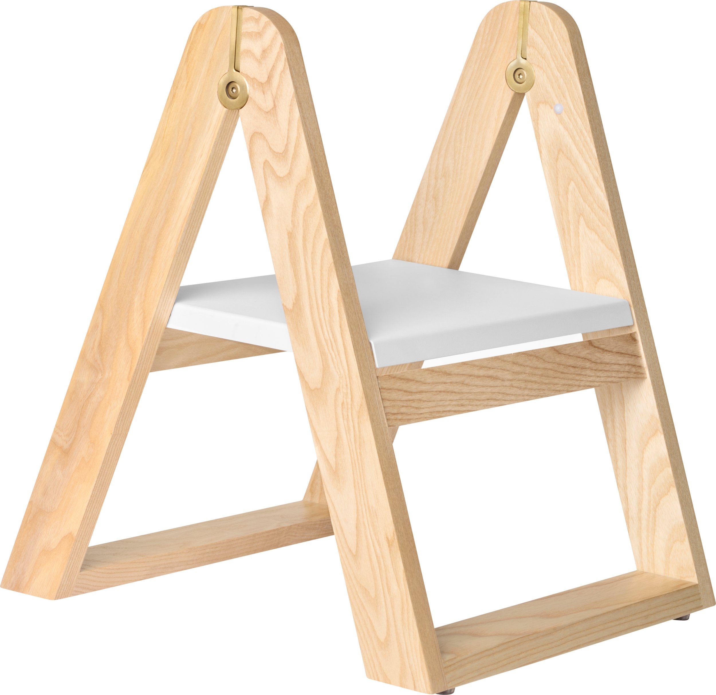 Stołek składany Reech 47 cm jesion naturalny