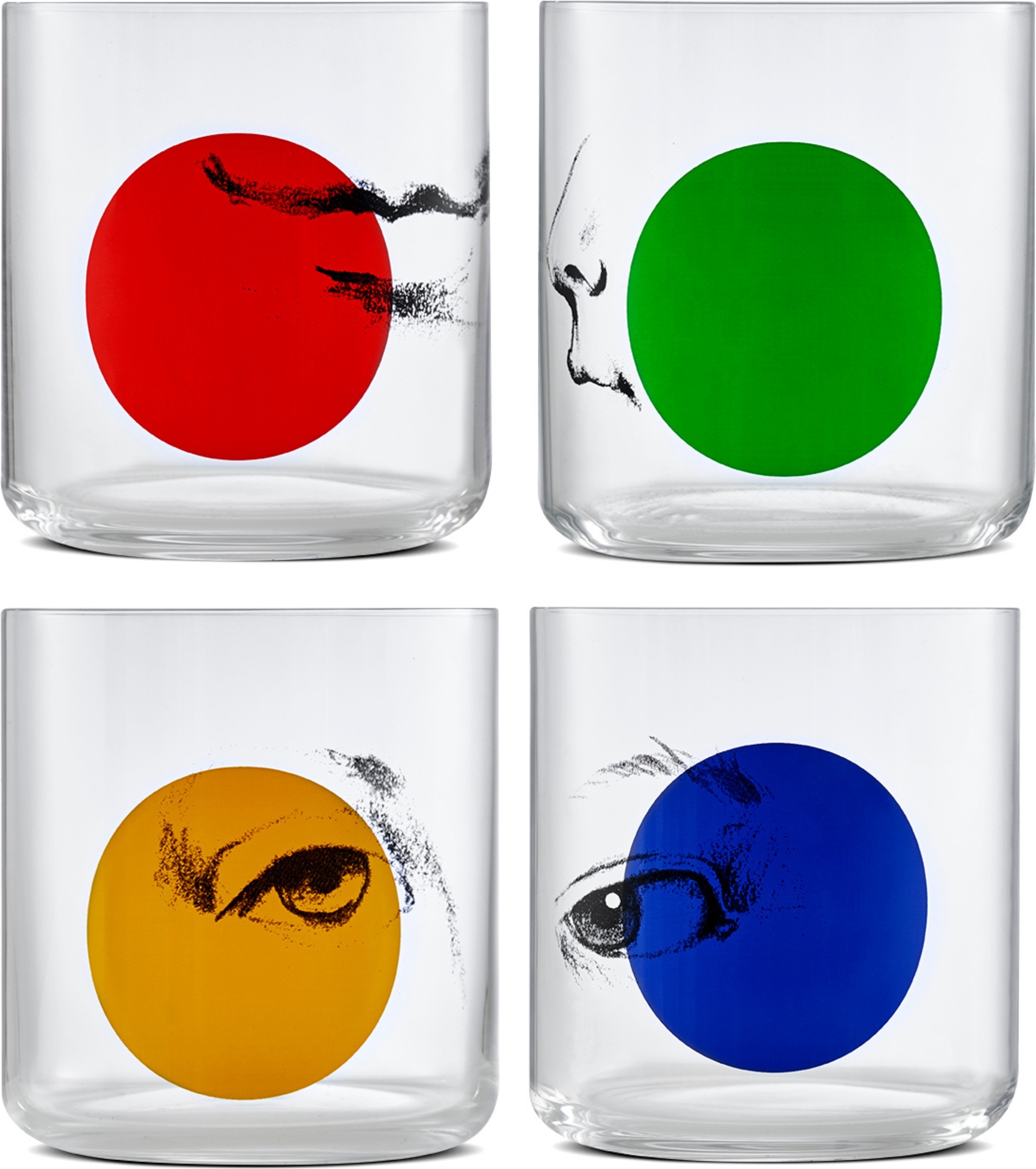 Szklanki do whisky Finesse Rock & Pop 4 szt.