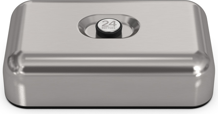 Lunchbox 24Bottles Basic srebrny