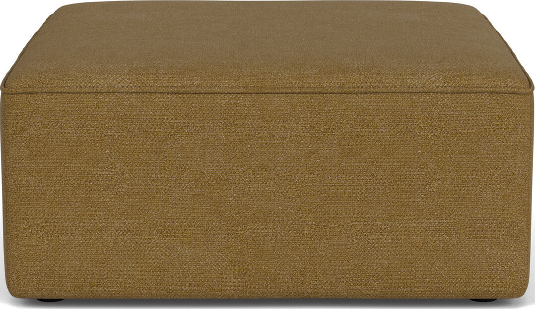 Puf sofy modułowej Eave Bouclé 86 x 86 cm brązowy