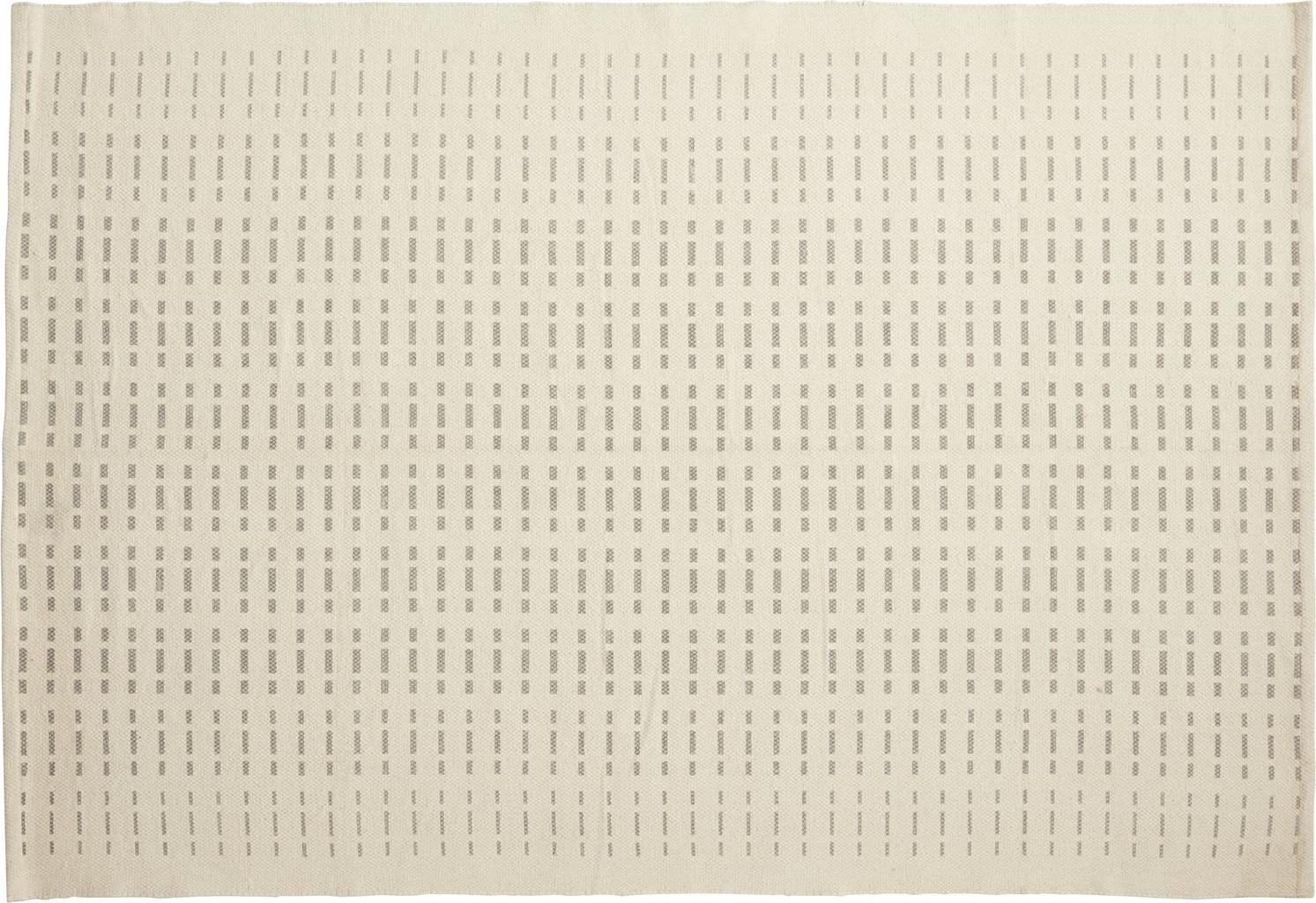 Dywan Hübsch w szare paski 120 x 180 cm beżowy