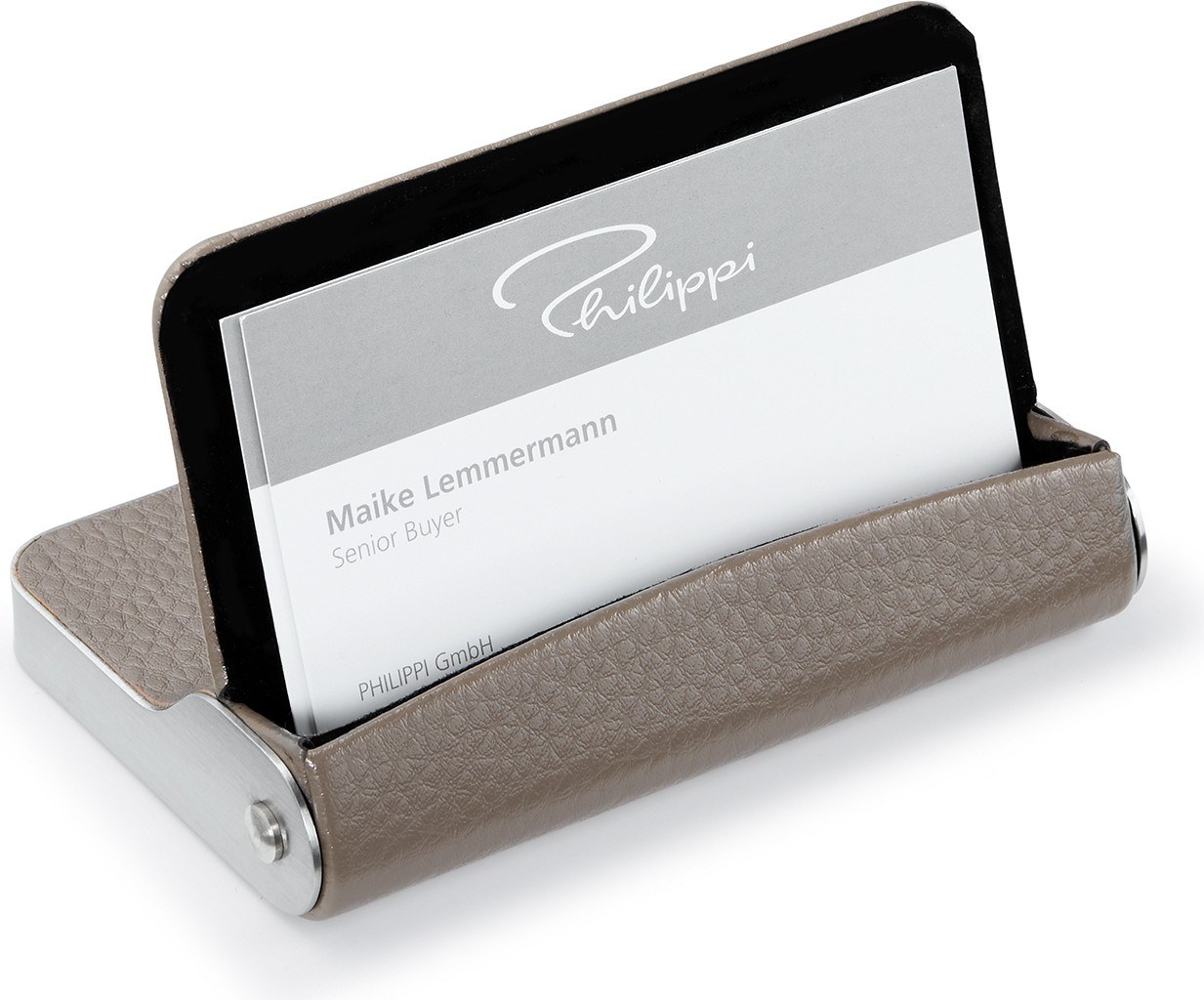 Etui na karty Dion z podstawką na telefon