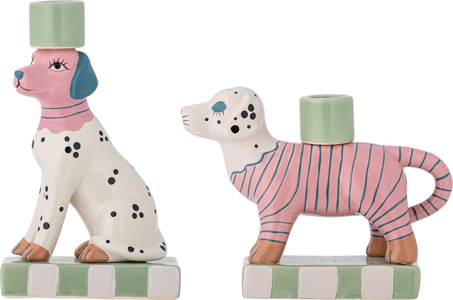 Świeczniki na klasyczne świece Doglie 2 szt.