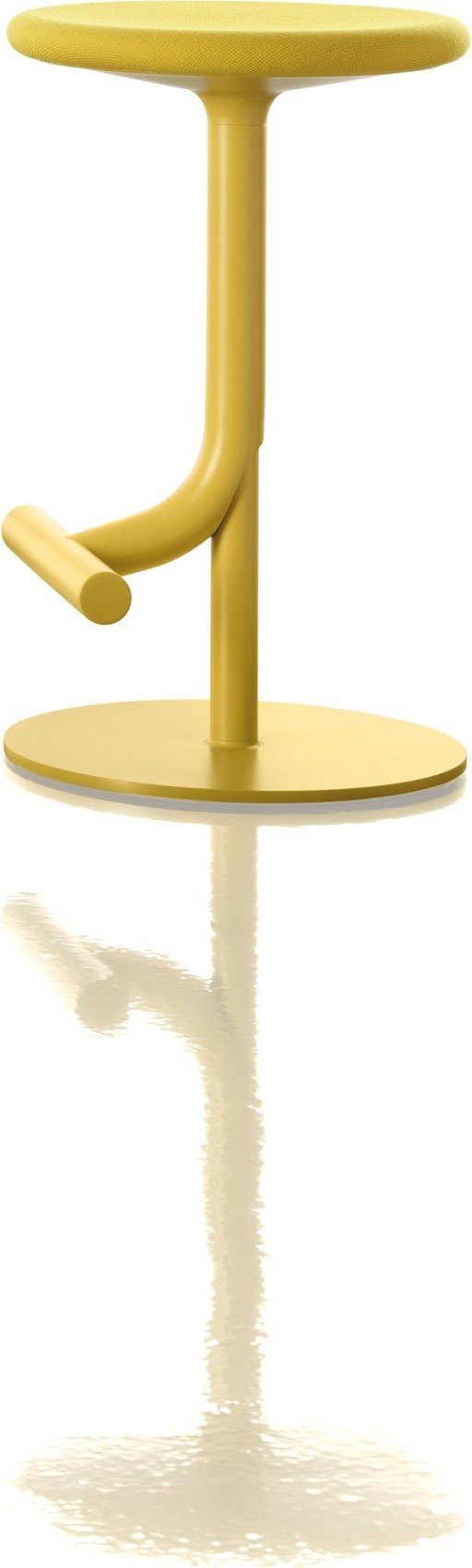 Stołek barowy Tibu regulowana wysokość limonka